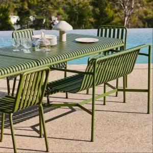 야외 2인용 접이식 철제 테이블 의자 세트 미니멀 모던 카페 테라스 캠핑용