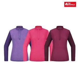 [레드페이스] [레드페이스 본사] 아이스트윌우먼짚티셔츠 REWFTSMBE051