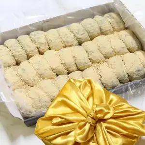 옥토끼방앗간 단팥앙금 콩쑥개떡 콩가루고물 쑥떡 찹쌀떡 50g 30구 보자기포장