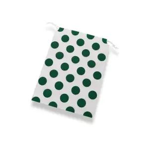 [라일리] Rly 선물포장 도트 끈 파우치 복주머니 25x18 보관 방수백