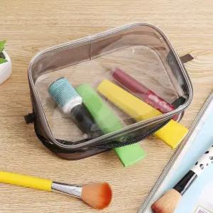 [라일리] Rly 여행용 메이크업 파우치 투명 지퍼백