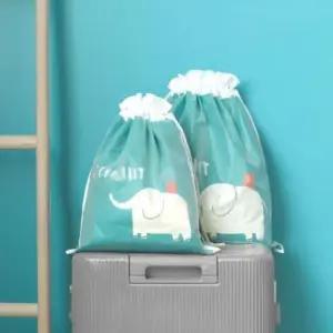 [라일리] Rly 여행 비닐 방수 파우치 캐리어 세면 보관 가방