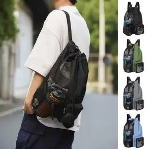 [라일리] Rly 라이딩 메쉬 스트링 백팩 ELG-259