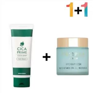 시카 아하 폼 클렌징 100g 약산성 사춘기 중학생 클렌징폼 + 수분크림