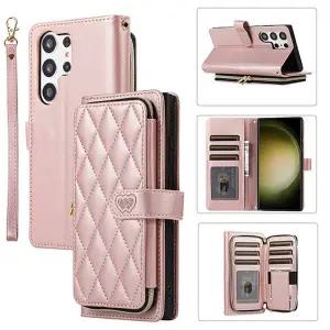 [모든지]갤럭시S26 S26플러스 S26울트라 펌핑 풀백 지퍼 가죽 케이스