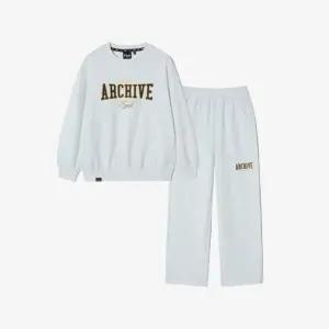 휠라키즈트레이닝세트 TQJ FK2FSH1301X-WTM 캠퍼스 라운드 셋업