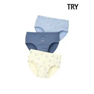 [하프클럽/TRY]크리켓 남아 삼각 팬티 3매입 J01