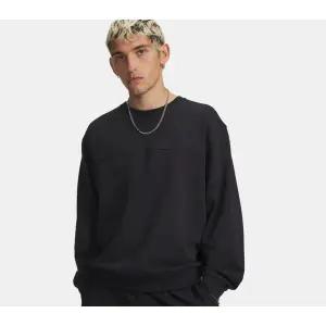 [언더아머](의정부점)6009347-001(블랙) UA 라이벌 라이트웨이트 남성 크루 맨투맨