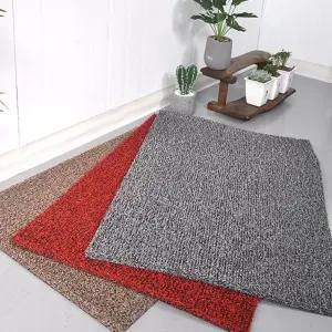 출입문 2cm 쿠션 도어매트 90x120 투톤코일 현관매트 신발장 업장용 물기흡수 매장 흙털이