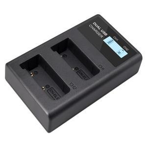 니콘 EN-EL9 D40 D60 D5000 카메라용 USB LCD 충전기 듀랄 EN EL9a 리튬이온 배터리 드롭쉽