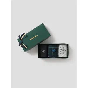 [빈폴ACC](대전신세계)빈폴 BE61KTM935 남성 패턴 중목 양말 3족 SET