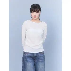 [키르시](대전신세계)쉬어 슬림핏 롱 슬리브 [라이트 블루]