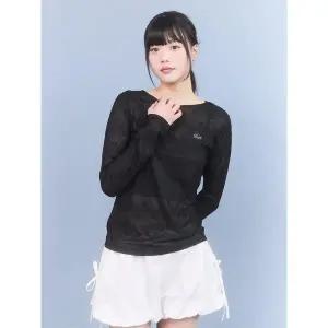 [키르시](대전신세계)쉬어 슬림핏 롱 슬리브 [블랙]