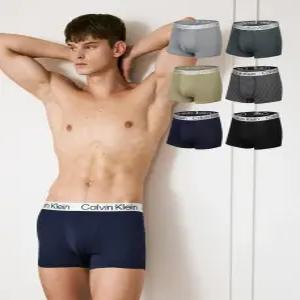 캘빈클라인 언더웨어 비밀특가 [캘빈]남성 크로마틱 메탈릭 로고 밴드 드로즈 6종세트