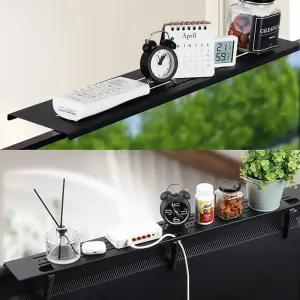 무타공브라켓 사운드바 셋탑박스 공유기선반 TV거치대/거치대/선반/셋톱박스/정리함/공유기/TV위/간이