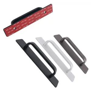 문손잡이 양면테이프 부착식 중문손잡이 샷시 손잡이