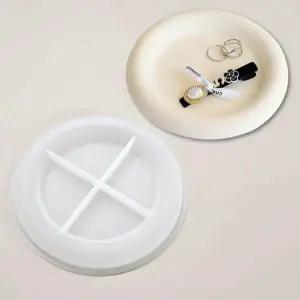 아트박스/굿즈하우스 석고 테라조 레진 트레이 만들기 실리콘 몰드 라운드