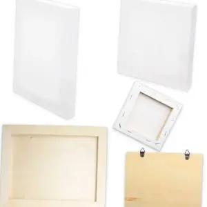 그림 액자 직사각형 나무그림 인테리어 캔버스 액자 무지 정사각형 그림용 벽걸이 공예용 아크릴 탁상 유화