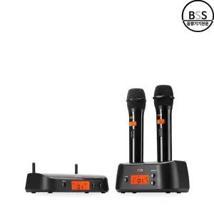 태진 DWS-6000 무선마이크 2채널 코인 노래방 행사용 강의실 연습실 보컬 TJ