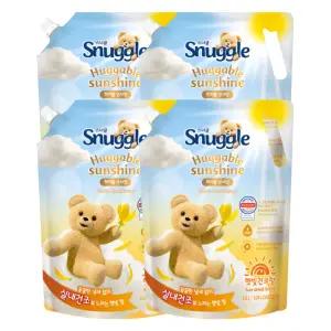 스너글 섬유유연제 스너글허거블선샤인 리필 2.6L 4개