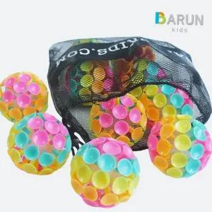 돌 아기 흡착공 흡착 촉감놀이 장난감공 유아 흡착공 감각공 물놀이 실리콘 교육용 장난감 흡착볼 베이비