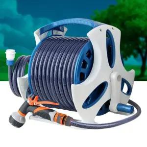 고급 릴호스 50M 물호수 베란다정원워터건 세차분사기 호스 호수 고무호스 고압호스 호스릴 호스연결