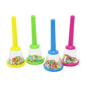 아기흥미 장난감 딸랑딸랑 흔들이 마라카스(색상랜던1개) 아기악기 어린이집