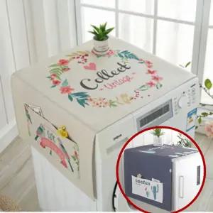 먼지방지 가전 덮개 주방 방수 세탁기 커버 천 가림막