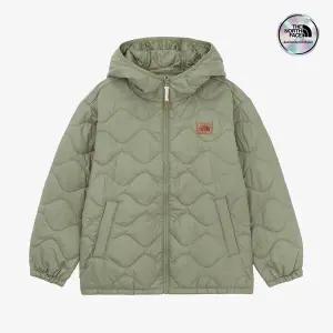 [노스페이스] [노스페이스키즈 공식] NJ3NR55T 키즈 마일로 히트 후디_GREEN