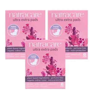 나트라케어 생리대 날개 울트라 엑스트라 대형 8매 X3 BNS