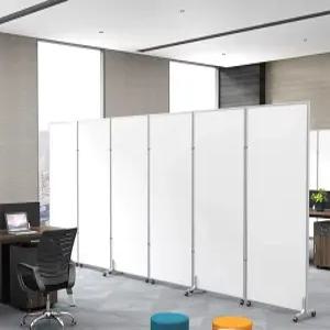 사무실 높은 파티션 1.8m 접이식 가림막 체육관 가벽