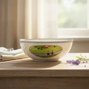 [빌레로이앤보흐] 디자인나이프 웨딩 낮은샐러드볼