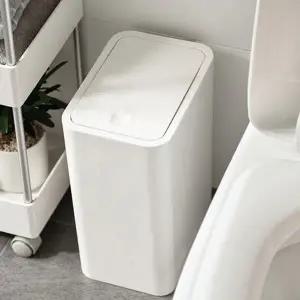 슬림 휴지통 심플 틈새 다용도 원터치 휴지통 공간활용 욕실 화장실 가정용 신혼 주방 원룸