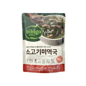 비비고 소고기 미역국 500g 5개