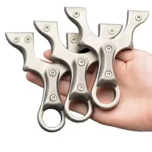 티타늄 전문가용 새총방아쇠뭉치 고정밀 없음 메탈 시력