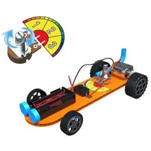 속도변화 가변저항 장착 미니카 자동차 만들기 1인용 과학완구 교실꾸미기 고등교구