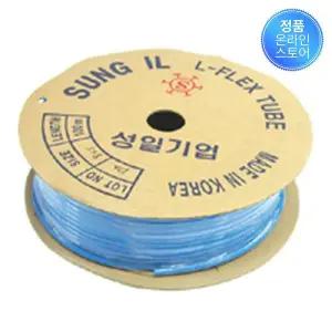 성일 우레탄호스(경질) PATx100M 5x8mm(청) 5062016