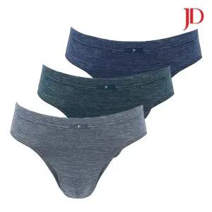 [제임스딘] 남성 쿨 인견 삼각팬티 미디 브리프 여름용 3매입 Z36