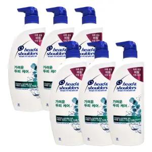 헤드앤숄더 가려운 두피케어 샴푸 850ml X 6개