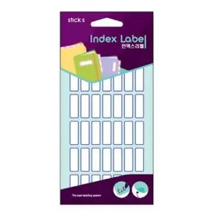 견출지 스티커 20 2021B 청색 10X26 18장입 10개 메모지 라벨 숫자