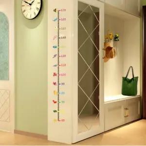 다플  패브릭 벽걸이 키재기 포스터 족자 유아 어린이 성장