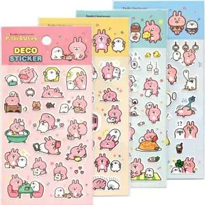 카나헤이의 작은 동물들 데코 스티커 8개팬시 소품꾸미기 꾸미기 다이어리꾸미기 캐릭터 다꾸