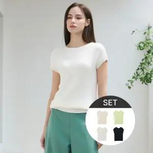 썸머 니트 탑 이너 4종세트