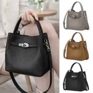 엔비 [파우치 증정] 가방 버킷 크로스백 여성 클래식 가벼운 (원포인트)