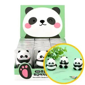 푸요미 피규어 판다 지우개 15개입 1박스