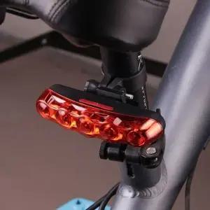 자전거 5열 후미등 바이크 라이트 야간 안전등 전조등 후레쉬 사이클등 안