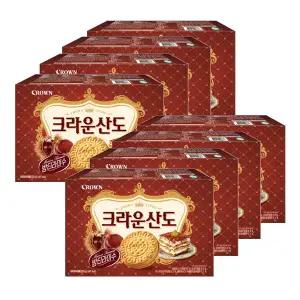 크라운 산도 밤티라미수 323gx8개(1BOX)