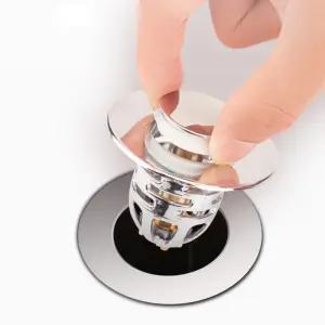 세면대 욕실 트랩 팝업 마개 배수구 커버 싱크대 거름망 하수구 덮개 부속품