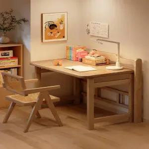 접이식 원목 전실목 이동식 공간활용 1인용 폴딩 데스크