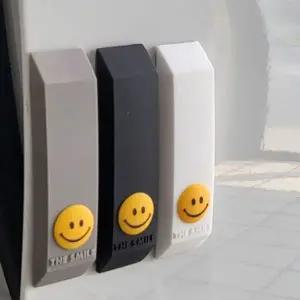 자동차 Q8E7N6V9 도어가드 충격 흠집 차량 문콕 방지 스마일 4P 차문콕방지 도어가드스펀지 문콕